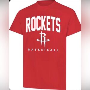 Ultra Game NBA Official Men's Official Houston Rockets Team Short Sleeve T-Shirt